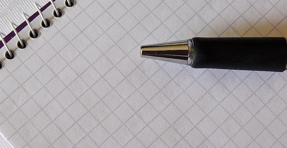 Blank Notepad for Survey Planning