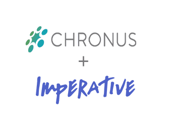 Chronus logo and Imperative logo